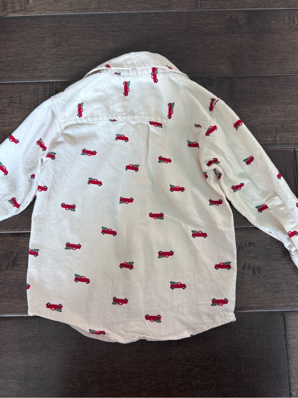 💜3/$15 Wonder Nation & Carter’s Toddler Holiday Red Truck & Broccoli Sweater 2T - Picture 4 of 10